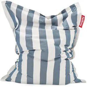 Comparateur de prix : Grand pouf extérieur rayé bleu océan Original Outdoor- Fatboy