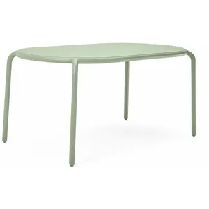 Table de jardin 6 personnes vert mousse Toni Tavolo - Fatboy pas cher
