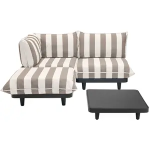Fatboy - Canapé de jardin rembourré Paletti - Marron - Tissu Oléfine