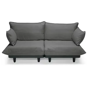 Fatboy - Canapé de jardin rembourré Paletti - Gris - Tissu Oléfine