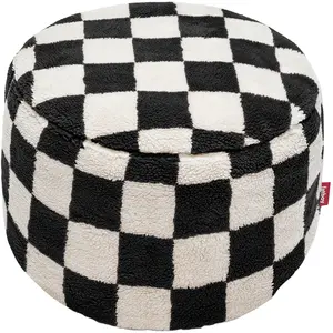 Fatboy - Pouf Point - Noir - Tissu duveteuxVendu parmade-in-design