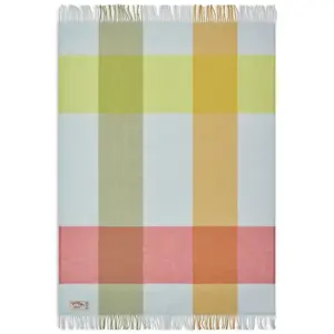 Plaid à carreaux en laine spring Colour Blend - FatboyVendu parmade-in-design