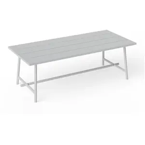 Fatboy - Table rectangulaire Fred's - Gris - AluminiumVendu parmade-in-design