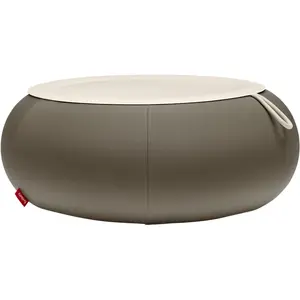 Table basse de jardin en oléfine ash 87,5x35cm Dumpty Outdoor - Fatboy