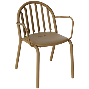 Fatboy - Fauteuil de repas Fred's - Marron - Aluminium pas cher