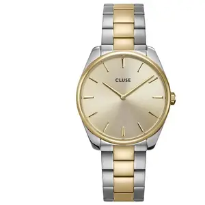 Montre Femme CLUSE FEROCE en Acier Bicolore pas cher