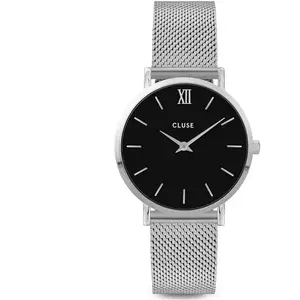 Montre Femme CLUSE MINUIT en Acier Gris pas cher