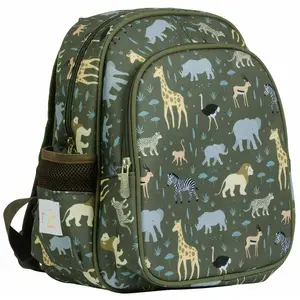 Comparateur de prix : A Little Lovely Company Cartable savane avec poche isotherme