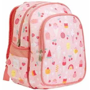 Comparateur de prix : A Little Lovely Company Sac à dos avec poche isotherme Crème glacée
