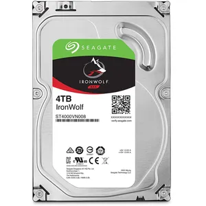 SEAGATE - Disque dur Interne - NAS IronWolf - 4To - 5900 tr/min - 3.5" pas cher