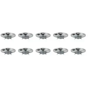 Plieger 10x Réflecteur halogène Halospot 12V 100W G53 (AR111) 24°Vendu parampoulepascher
