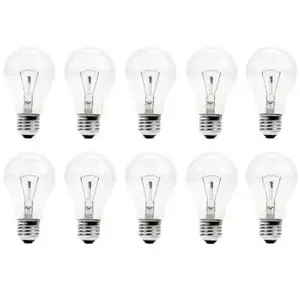Plieger 10x Ampoule à Incandescence | E27 | 25W Clair pas cher