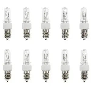10x Halogène halolux 230V 100W E14Vendu parampoulepascher