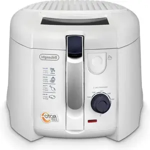 OEM Friteuse électrique 1800 W, 12 litres, en acier inoxydable, blanche pas cher