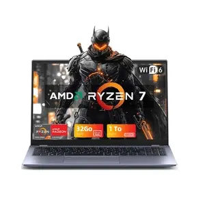 PC Portable Gamer, MICREAR 15.6'' FHD, AMD Ryzen 7 6800HX(8C-16T, jusq...