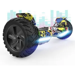 RCB Hoverboard 8,5 pouces Hummer Tout Terrain LED Bluetooth avec Moteu... pas cher
