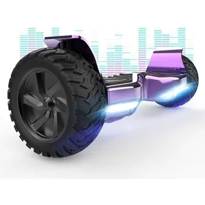 RCB Hoverboard 8,5 pouces Hummer Tout Terrain LED Bluetooth avec Moteu... pas cher