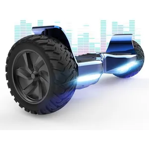 RCB Hoverboard 8,5 pouces Hummer Tout Terrain LED Bluetooth avec Moteu... pas cher