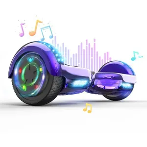 Hoverboard 6.5 Pouces avec Bluetooth et LED - RCB - Cadeau Parfait pou... pas cher