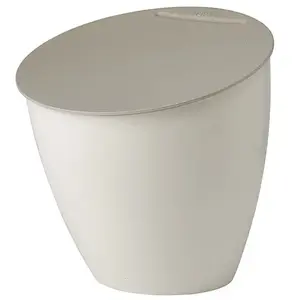 Comparateur de prix : Poubelle de table Calypso Nordic White 2,2 L Mepal