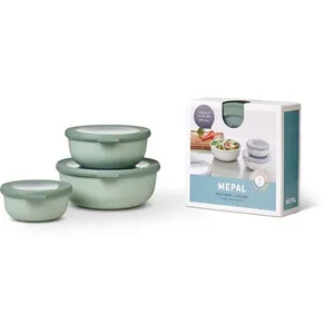 Comparateur de prix : Set de 3 bols Cirqula Nordic Sage 350ml, 750ml, 1250ml Mepal