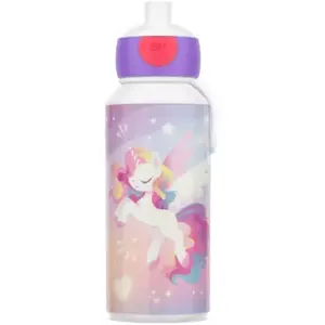 Mepal - Gourde Pop-Up Campus - Gourde Étanche pour l'École - Gourde Réutilisable pour enfant - sans BPA et lavable au lave-Vaisselle - 400 ml - unicorn Glow