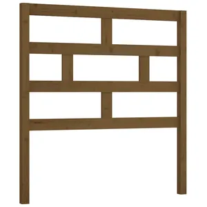 Comparateur de prix : vidaXL Tête de lit Marron miel 96x4x100 cm Bois massif de pin