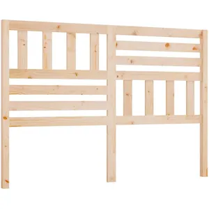 vidaXL Tête de lit 126x4x100 cm Bois massif de pin pas cher