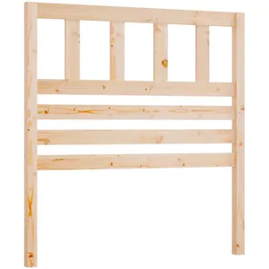 vidaXL Tête de lit 96x4x100 cm Bois massif de pin pas cher