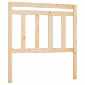vidaXL Tête de lit 81x4x100 cm Bois massif de pin pas cher