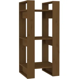 Comparateur de prix : vidaXL Bibliothèque/Cloison Marron miel 41x35x91 cm Bois massif
