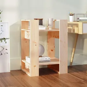 Comparateur de prix : vidaXL Bibliothèque/Séparateur de pièce 41x35x57 cm Pin massif