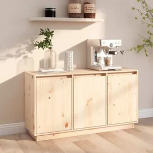 Comparateur de prix : vidaXL Buffet 111x34x60 cm Bois massif de pin