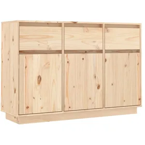 Comparateur de prix : vidaXL Buffet 110x34x75 cm Bois massif de pin