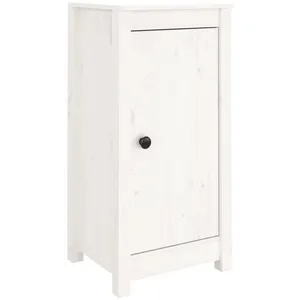 Comparateur de prix : vidaXL Buffets 2 pcs Blanc 40x35x80 cm Bois massif de pin