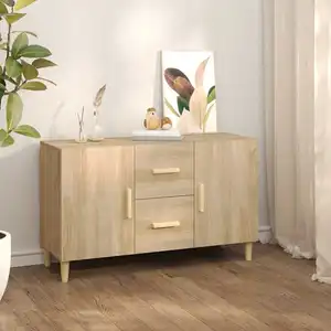 vidaXL Buffet chêne sonoma 100x36x60 cm bois d'ingénierie