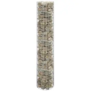 Comparateur de prix : vidaXL Poteau à gabion circulaire Acier galvanisé Ø30x150 cm
