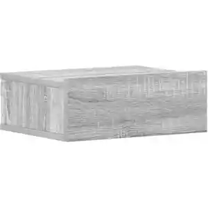 Comparateur de prix : vidaXL Table de chevet flottante Sonoma gris 40x30x15 cm