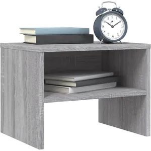 Comparateur de prix : vidaXL Table de chevet Sonoma gris 40x30x30 cm Bois d'ingénierie