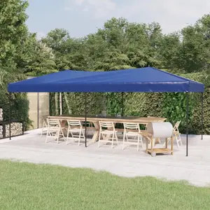 Comparateur de prix : vidaXL Tente de réception pliable Bleu 3x6 m