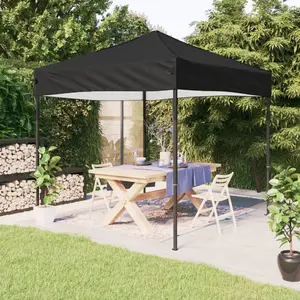 Comparateur de prix : vidaXL Tente de réception pliable Noir 2x2 m