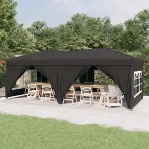 Comparateur de prix : vidaXL Tente de réception pliable avec parois Anthracite 3x6 m