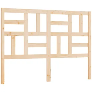 vidaXL Tête de lit 156x4x104 cm Bois massif de pin pas cher