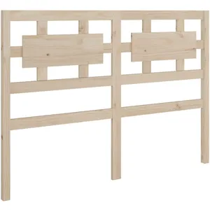 vidaXL Tête de lit 155,5x4x100 cm Bois massif de pin pas cher