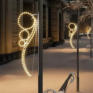 vidaXL Vidaxl Guirlandes Lumineuses En Forme De Boule 2 Pcs Blanc Chaud pas cher