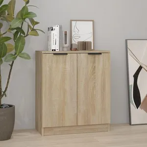 vidaXL Buffet Chêne sonoma 60x30x70 cm Bois d'ingénierie