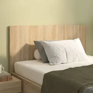 vidaXL Tête de lit Chêne sonoma 120x1,5x80 cm Bois d'ingénierie pas cher