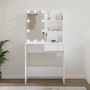 vidaXL Table basse Chêne fumé 102x55x45 cm Bois d'ingénierie pas cher