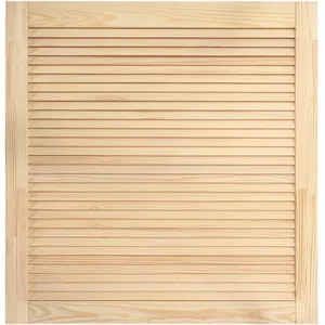 Comparateur de prix : vidaXL Porte d'armoire à persiennes 61,5x59,4 cm bois de pin massif