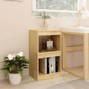 vidaXL Bibliothèque 40x30x71,5 cm Bois de pin massif pas cher